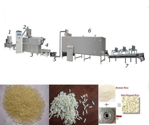 Fortified Rice Making Plant with Production Capacity of 150 kg /hr. to 2000 kg/hr 