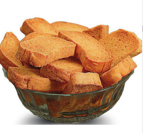 Rich Fiber And Carbohydrates Butter Rusk Toast 