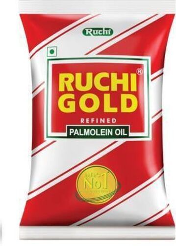 Made From Fruit Of Palm Highly Saturated Refined Ruchi Gold Palmolein Oil, 1l