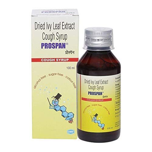 Prospan Sugar Free Cough Syrup, 100Ml Organic Medicine