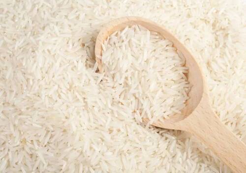 Organic Commonly Cultivated Dried Medium Grain Whole White Basmati Rice 