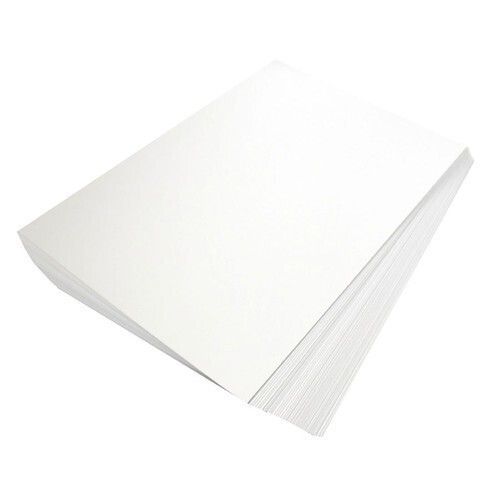 Eco Friendly Rectangular Light Weight Plain White A4 Paper Sheets