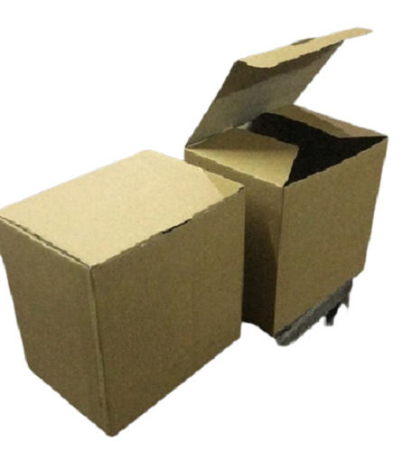 Light Weight Eco Friendly Recyclable Paper 3 Ply Plain Brown Corrugated Carton Box