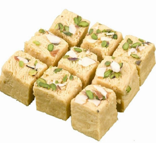 17 Gram Carbohydrate Sweet Delicious Rich Natural Taste Soan Papdi Made With Pure Ghee