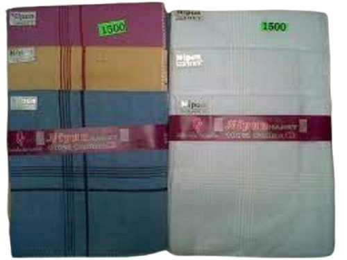 Mens Striped Pure Cotton Printed Handkerchief