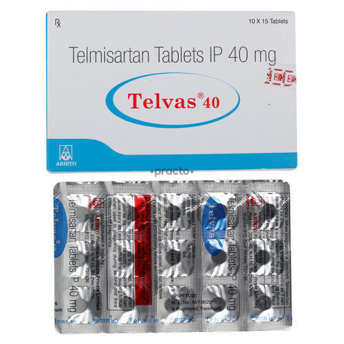 Telvas 40 Mg Tablet, 15 Tablets In 1 Strip 
