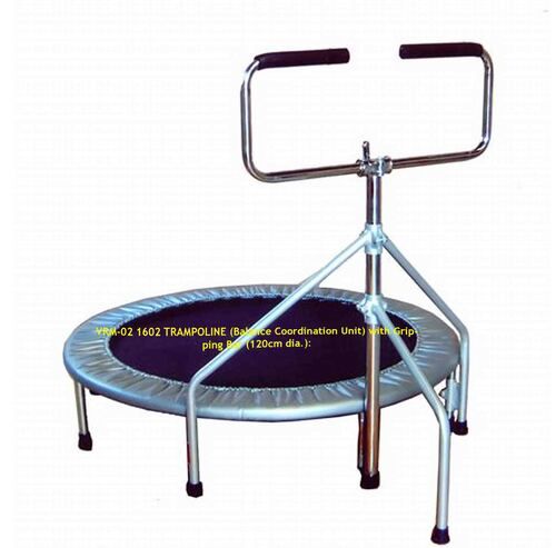 Steel Trampoline Balance Coordination Unit With Gripping Bar120Cm Dia