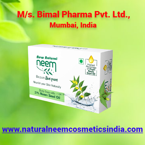 Safe To Use Natural Neem Soap at Best Price in Mumbai Bimal Pharma Pvt. Ltd.
