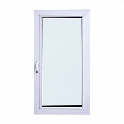 3.5 Feet Size White Rectangular Polished Finished Glass Window - Fabric Type: Cotton