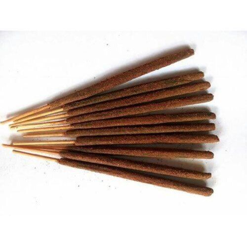 Indian Incense Solid Round Rough Bamboo Brown Raw Herbal Incense Sticks