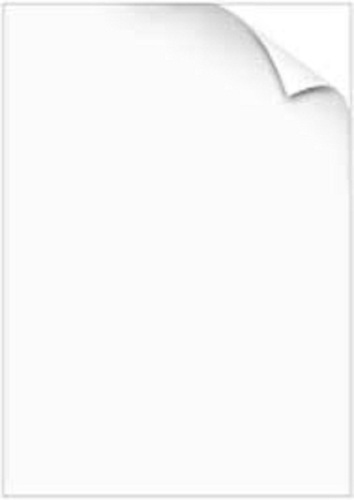 प्रिंटिंग उपयोग के लिए व्हाइट इको फ्रेंडली और रेक्टेंगल शेप गमिंग शीट