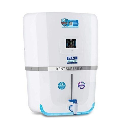 Zero Water Wastage RO+UV+TDS White Electrical Water Purifier