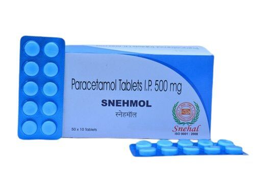 Paracetamol Tablets 500 Mg Age Group: Adult