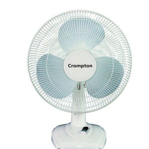 3 Star Crompton High Flo Eva Wave Plus 400 Mm 50 W 3 Blade White Table Fan 