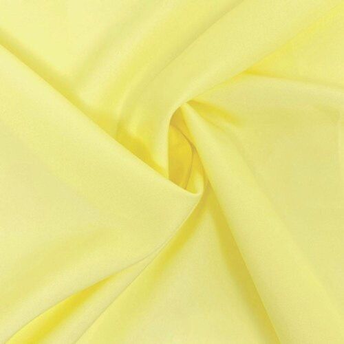 Unstitched Smooth Soft And Breathable Ordinary Yellow Plain Cotton Fabric