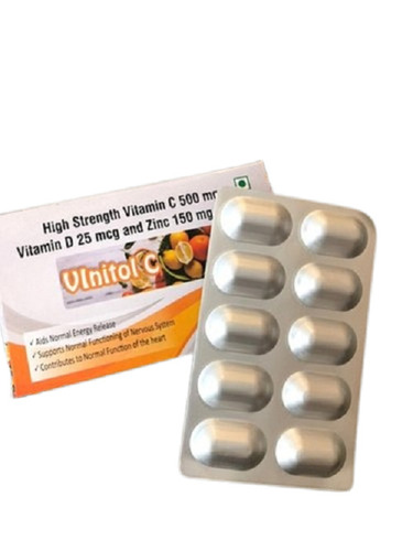 विटामिन डी 25 एमसीजी और जिंक 150 मिलीग्राम विनीटोल सी टैबलेट प्रभावकारिता: स्वस्थ और विकास को बढ़ावा दें