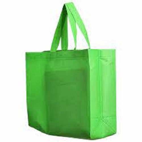 Green Color Biodegradable And Eco-Friendly Non Woven Carry Bags Design: Simple