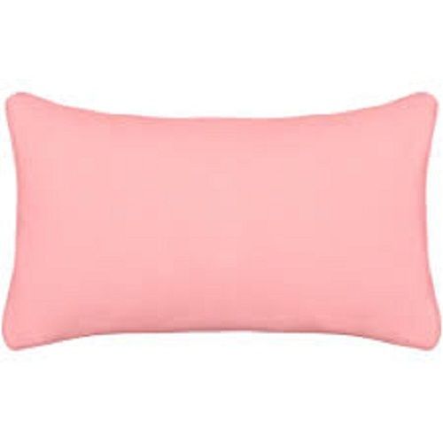 Rectangle 25X33 Inches Pink Rectangular Cotton Pillows For Bedrooms