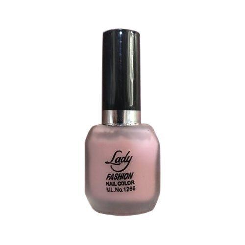 Skin Friendly Quickly Dry Purple Lady Fashion Nail Paint  Color Code: Light Brown