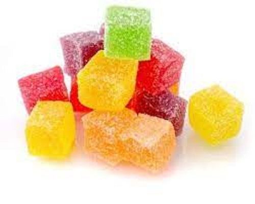 Tasty And Sweet Square Smooth Jelly Candy With Chewy Texture