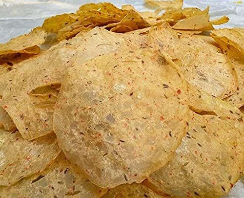 Easy To Digest Tasty And Delicious Hygienically Prepared Flavor Spicy Potato Papad Carbohydrate: 7 Percentage ( % )