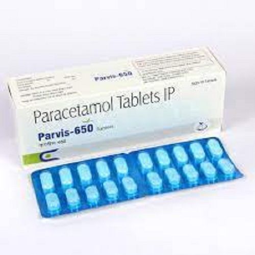 White Ip Parvis-650 Pharmaceutics Tablets