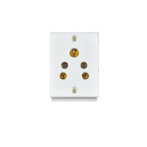 Electric Switch - PVC Material, White Color | Durable, Remote-Controlled Smart Home Lighting Management