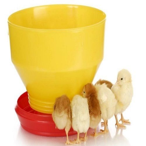 Plastic Chicks Feeder For Poultry Farm With Light Weight And Unbreakable