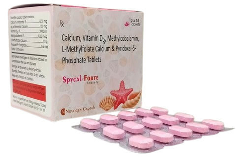 Calcium Vitamin D3 Methylcobalamin L-Methylfolate Calcium & Pyridoxal-5-Phosphate Tablets