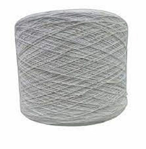 Light In Weight Stylish And Classy 100% Cotton White Fancy Knitting Yarn