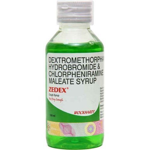 Zedex Cough Syrup 100 Ml Dry Place