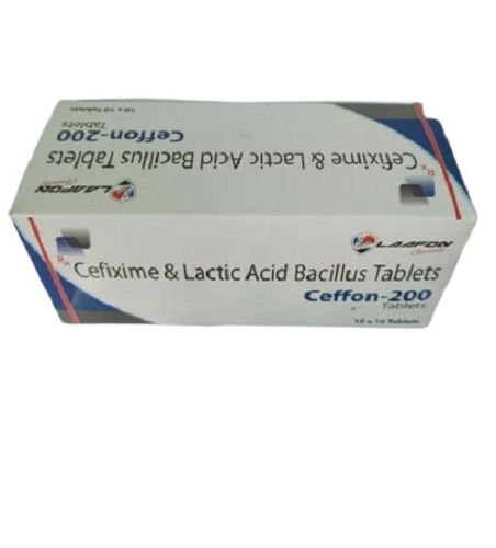 Cefixime And Lactic Acid Bacillius Ceffon-200 10x10 Tablets