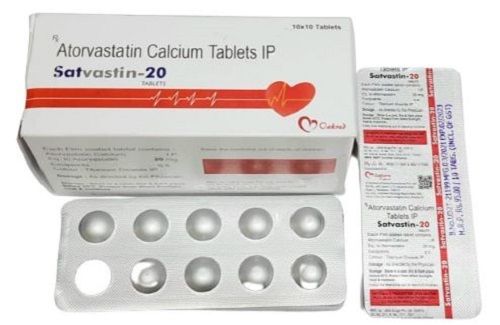 Atorvastatin Calcium Tablets (Pack Of 10 X 10)