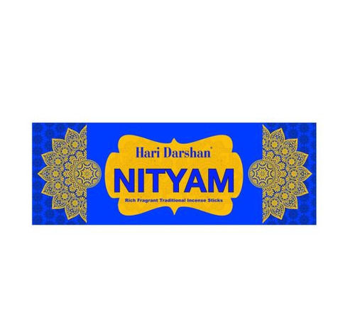 Nityam Rich Fragrant Traditional Incense Sticks For Worship (Hari Darshan) - Single Box