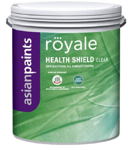 1 Liter Smooth Finish Health Shield Clear Industrial Paint Moisture (%): 10%