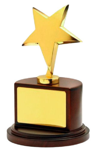 10 Mm Thick 320 Gram Brass And Engineered Wood Durable Star Award