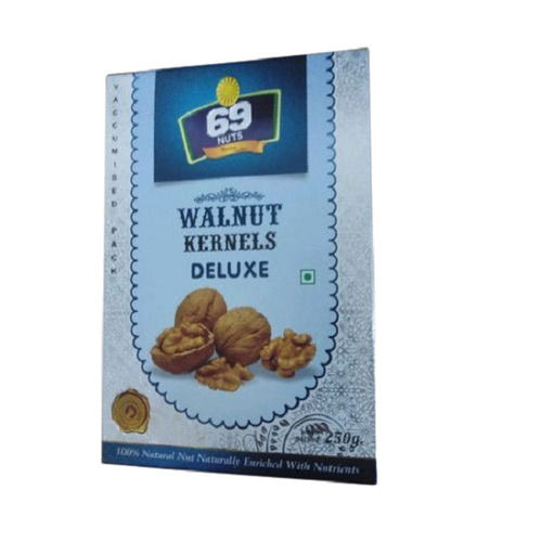 Black Rectangular Shaped Matte Finished Printed Dry Fruit Packaging Box, 250 Gram