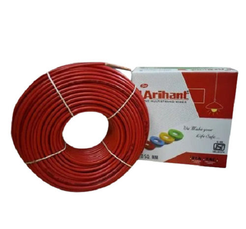 Pvc Red 6mm Single Core Multi Strand Wire at Rs 17/meter in Delhi