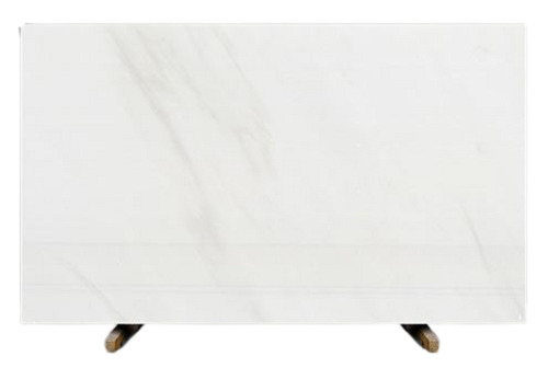 सफेद दरार प्रतिरोधी टिकाऊ और मजबूत आयताकार फर्श मार्बल स्लैब