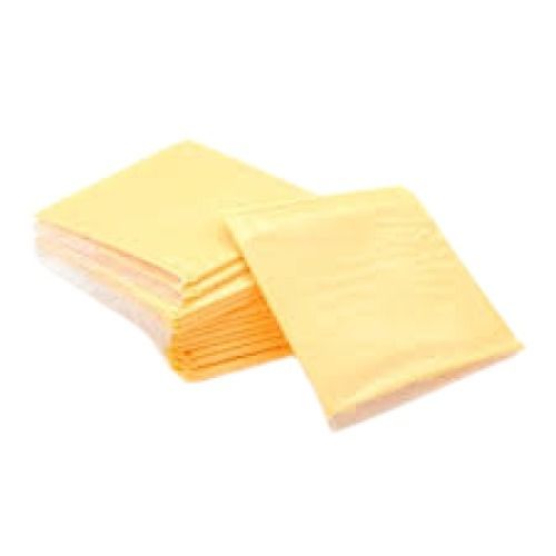 Light Yellow Fresh Hygienically Packed Cheese Slices 