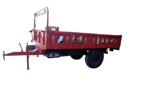 Corrosion Resistant Mild Steel Tractor Trolley, Capacity : 5 Ton Length: 1700 Millimeter (Mm)