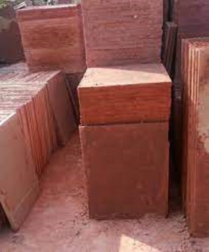 Orange Polished Dholpur Sandstone Slabs - 35mm Thickness, Durable & Stain Resistant, High Strength for Building Applications