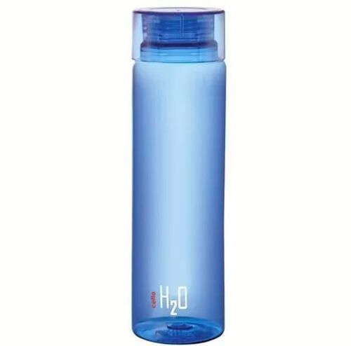 1 Liter 8 Inch Screw Cap Beverage Round Plastic Water Bottle