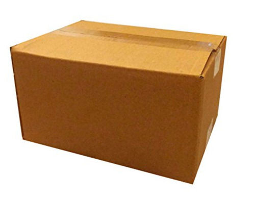 12 X 14 Inch Heavy Duty Plain Brown Rectangular Corrugated Shipping Box 