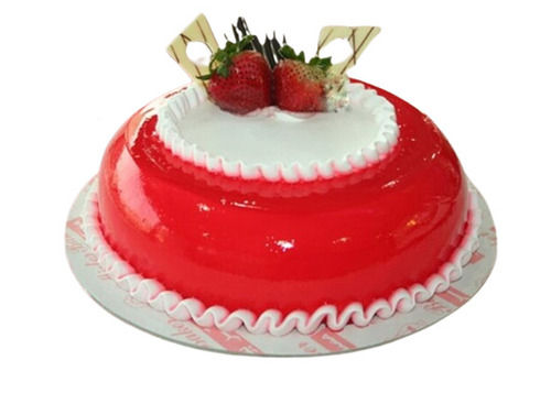 1 Kilogram A Grade Delicious And Sweet Round Fresh Strawberry Cake 