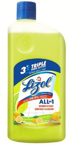 Green Kills 99.9% Germs Bacteria And Viruses Lemon Fragrance Floor Cleaner, 975 Ml