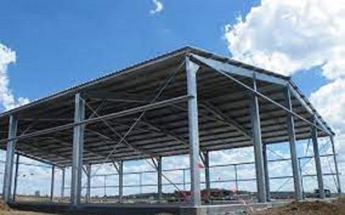 Silver And Grey Mild Steel Fabrication Structure