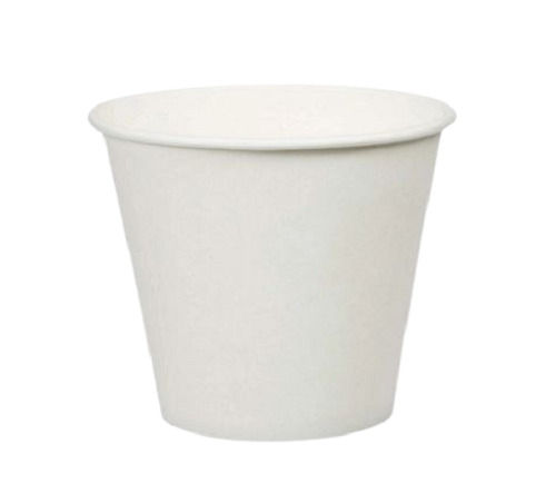 White 100 Ml Eco Friendly Disposable Plain Paper Cup For Event And Parties