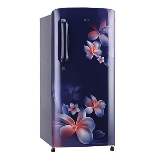 190 Liter/day Direct Cool 3 Star Fiber Floral Printed Single Door Refrigerator