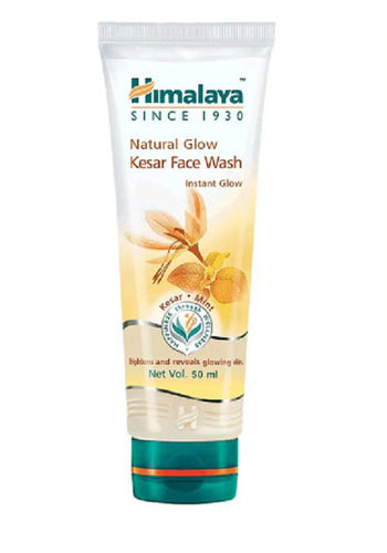 Himalaya Natural Glow Kesar Instant Glow Face Wash, Net Pack 50 ML